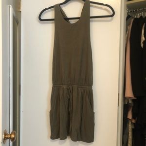 Nordstrom Brand Olive Green Romper